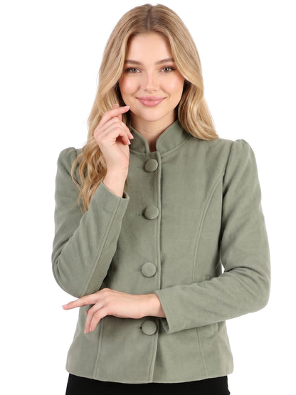 Leather Retail Coat Winter Wear Velvet Jacket For Women's