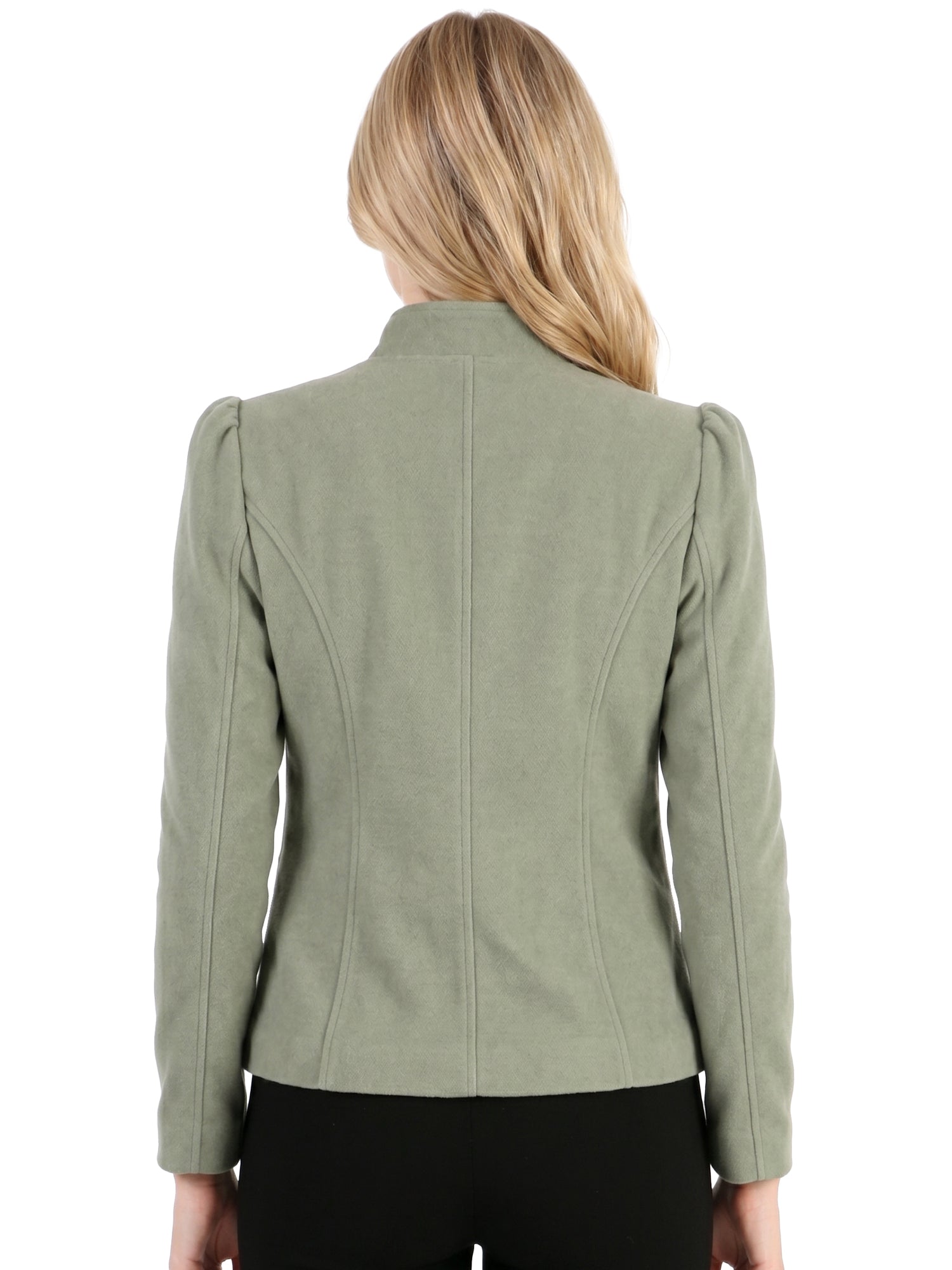 Leather Retail Coat Winter Wear Velvet Jacket For Women's( LRVEL4BGR )