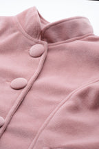 Leather Retail Coat Winter Wear Velvet Jacket For Women's( LRVEL4BPN )