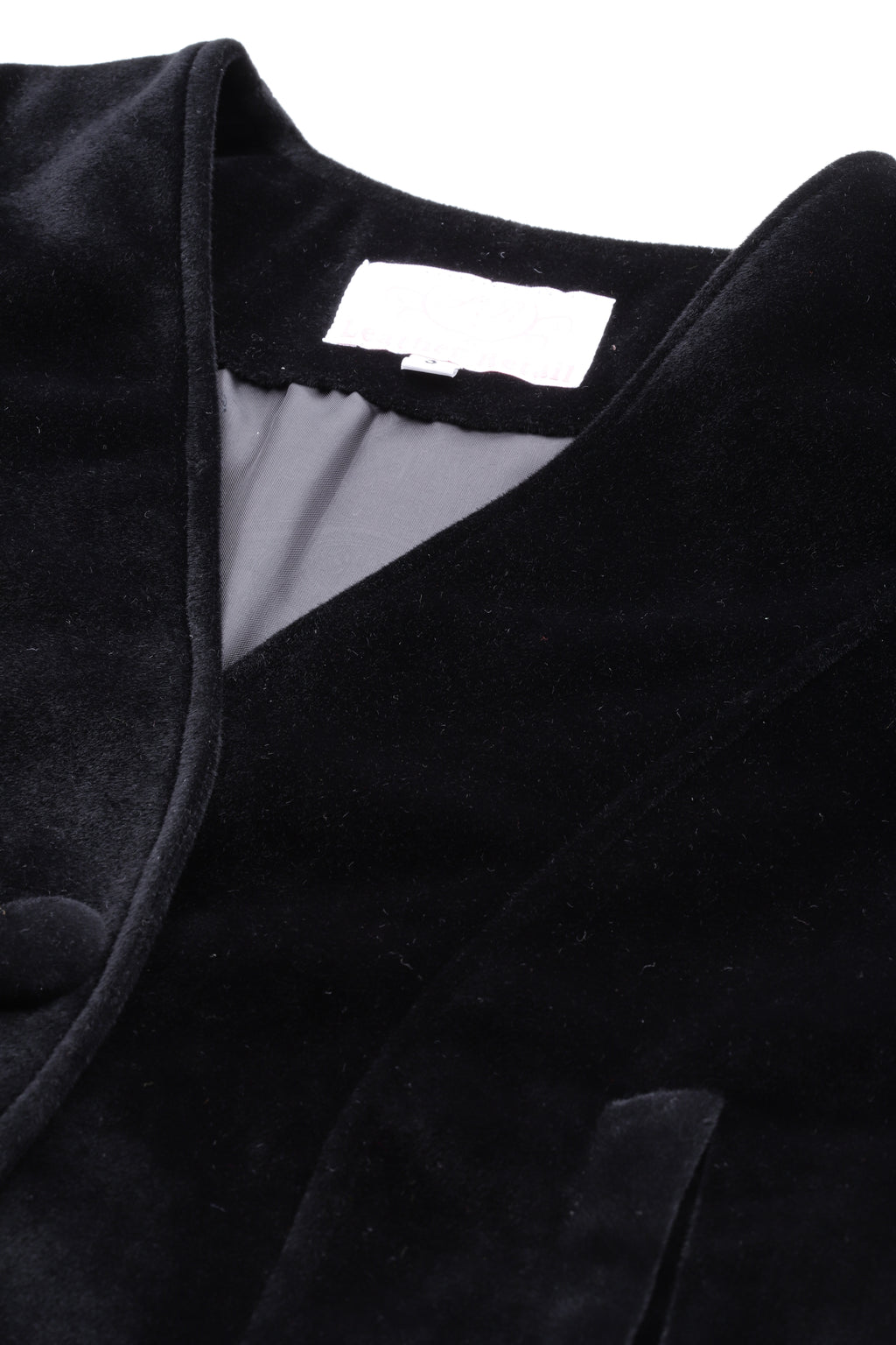 Leather Retail Single Button Winter Wear Velvet Jacket For Women's ( LRVELSBBL )