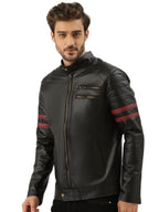 Leather Retail Men's Jacket ( LRWOBL )