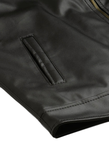 Leather Retail Men's Jacket(LRWOBL)