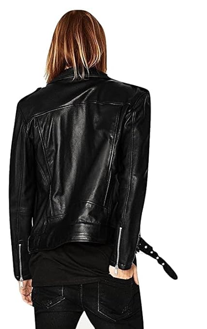 Leather Retail® Full Sleeve Solid Jacket for Men's Biker Style ( LRM11BL )