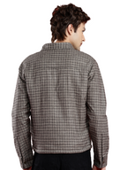 Leather Retail Modern Plaid Multicoloured Tweed Jacket ( LRCHECKTD2J )