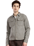 Leather Retail Classic Brown and Black Checked Multicoloured Tweed Jacket ( LRCHECKTD2G )