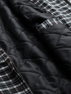 Leather Retail Men's Tweed Biker Jacket ( LRCHECKTD1D )