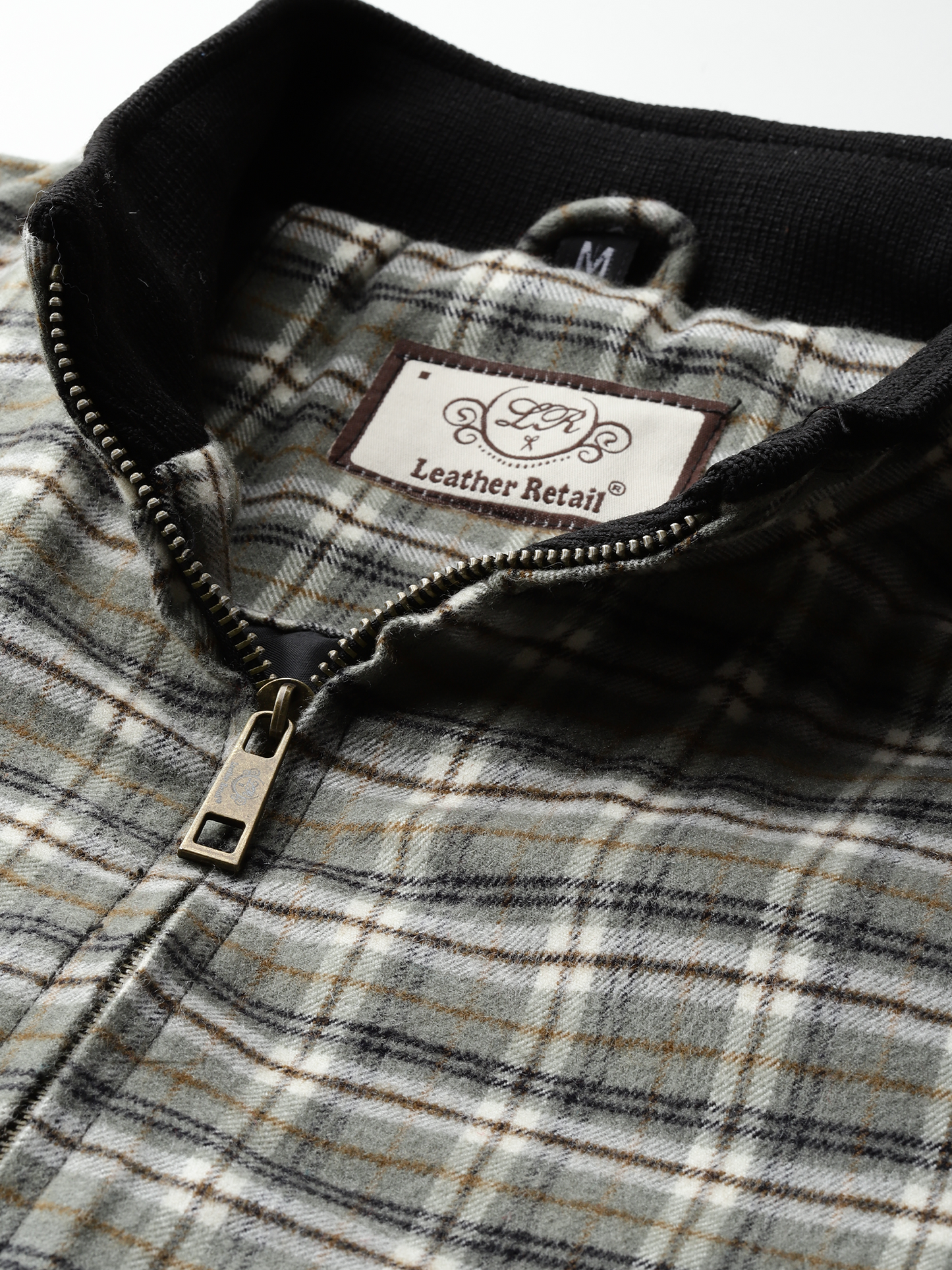 Leather Retail Timeless Elegance: Classic Multicoloured Tweed Jacket ( LRCHECKTD1E )