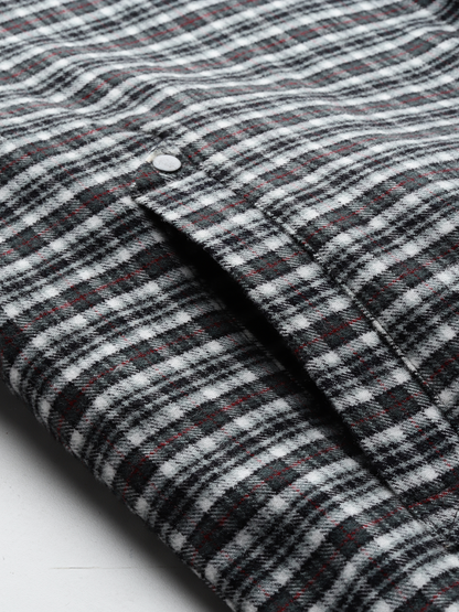Leather Retail Modern Plaid Multicoloured Tweed Jacket ( LRCHECKTD1D )