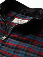 Leather Retail Men's Tweed Biker Jacket ( LRCHECKTD1H )