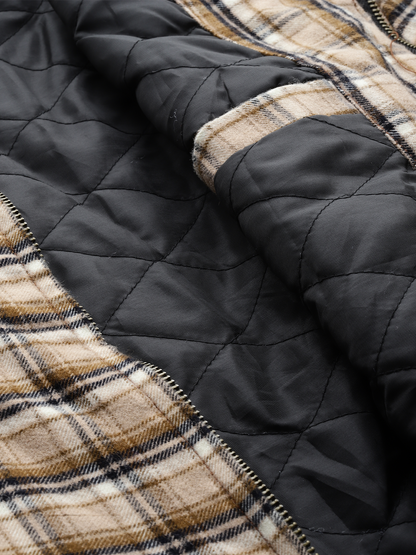 Leather Retail Classic Multicoloured Tweed Jacket for Effortless Style ( LRCHECKTD1A )