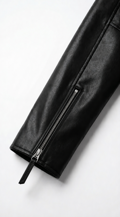Men's Black Genuine Leather Jacket | Leather Retail