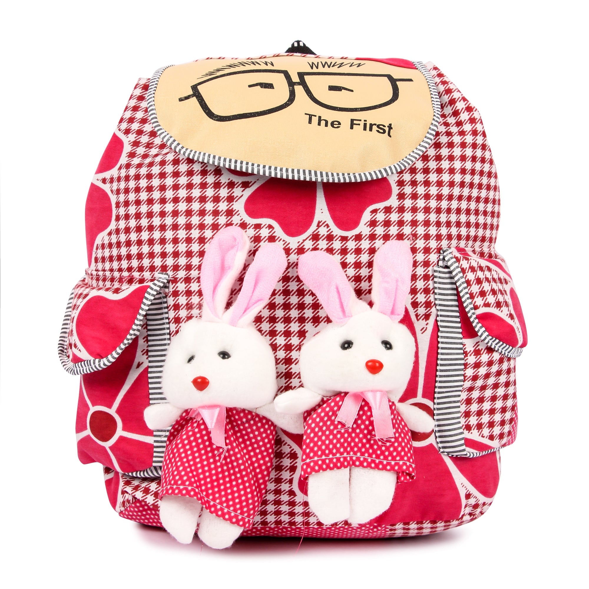 Leather Retail Stylish Bunny Backpack Multicolored Colors Bag Gift