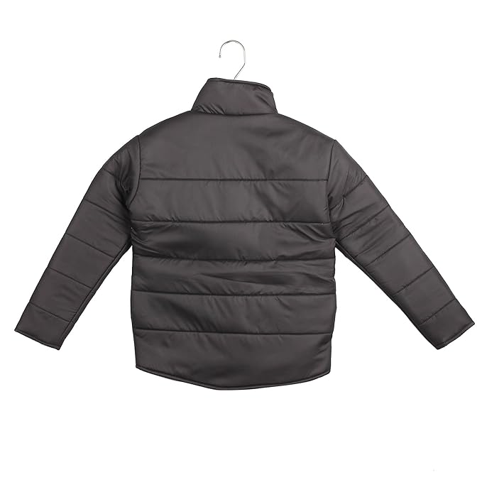 Leather Retail® Polyester Jacket for Kid's (LRKDPOPLBBL)