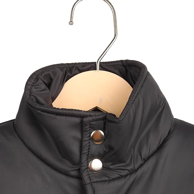 Leather Retail® Polyester Jacket for Kid's (LRKDPOPLBBL)